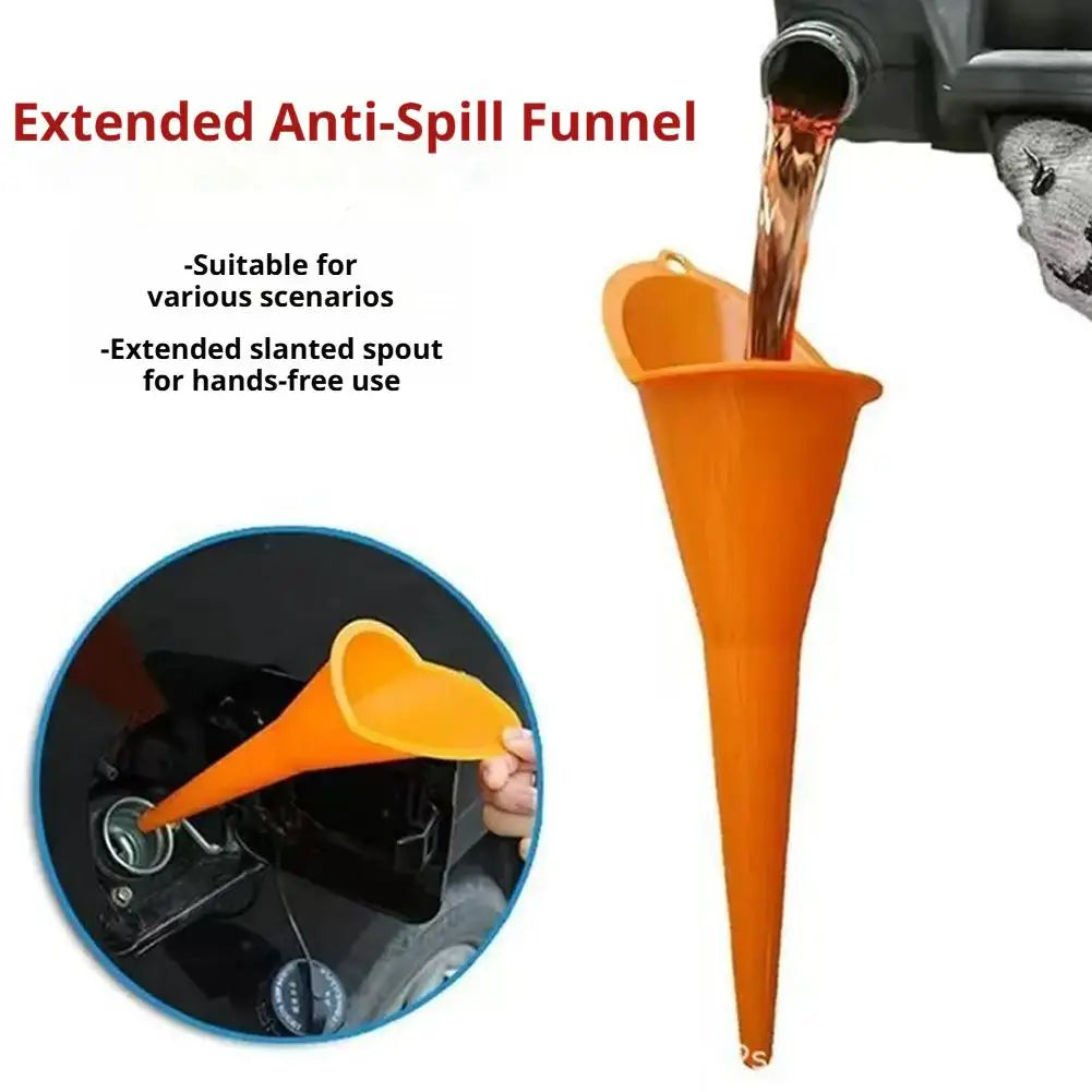 Long Stem Fuel Funnel – Oil & Gas for Car & Motorcycle