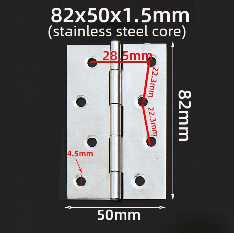 Stainless Steel Swing Hinges for Doors and Windows Mini Hinges for Hinges and Hardware Accessories for Home Doors Oasis Select 4inch steel a 10pcs