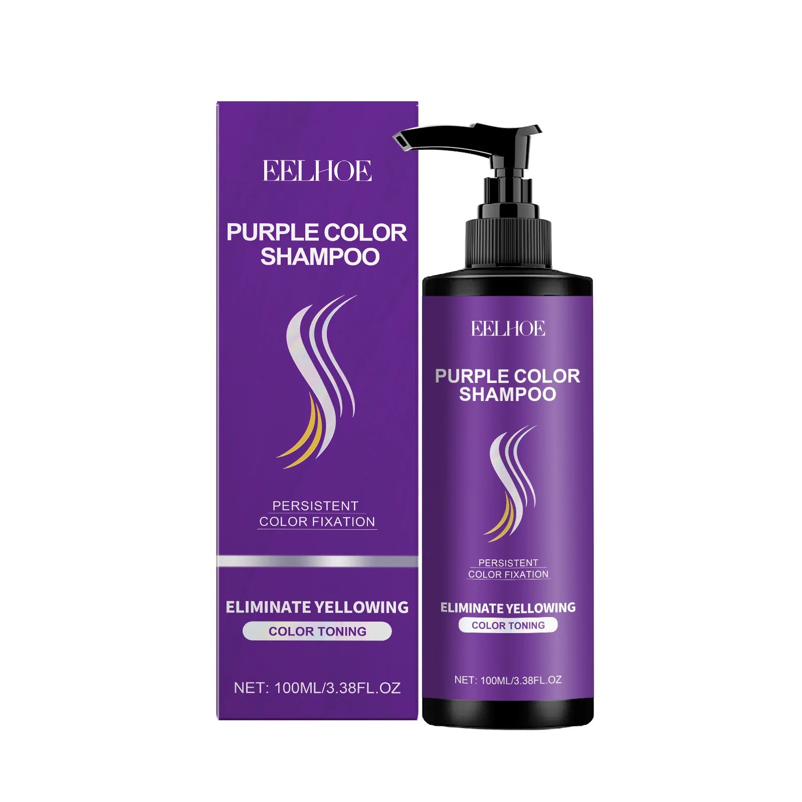 EELHOE Purple Toning Shampoo – Color Care & Moisture 100ml Purple Toning Shampoo Oasis Select 100ml