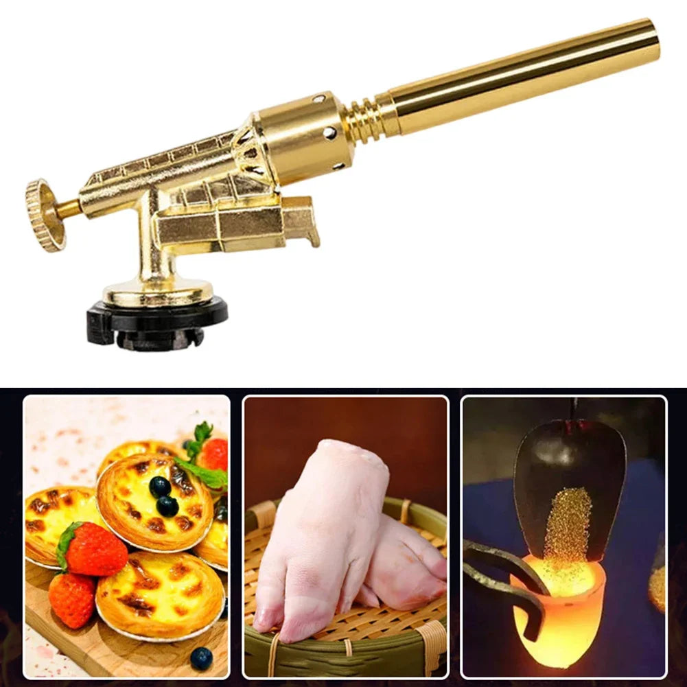 1 Pcs Portable Butane Gas Torch High-Temperature Welding & Cooking Tool Handheld Heating Welding Accessories Oasis Select
