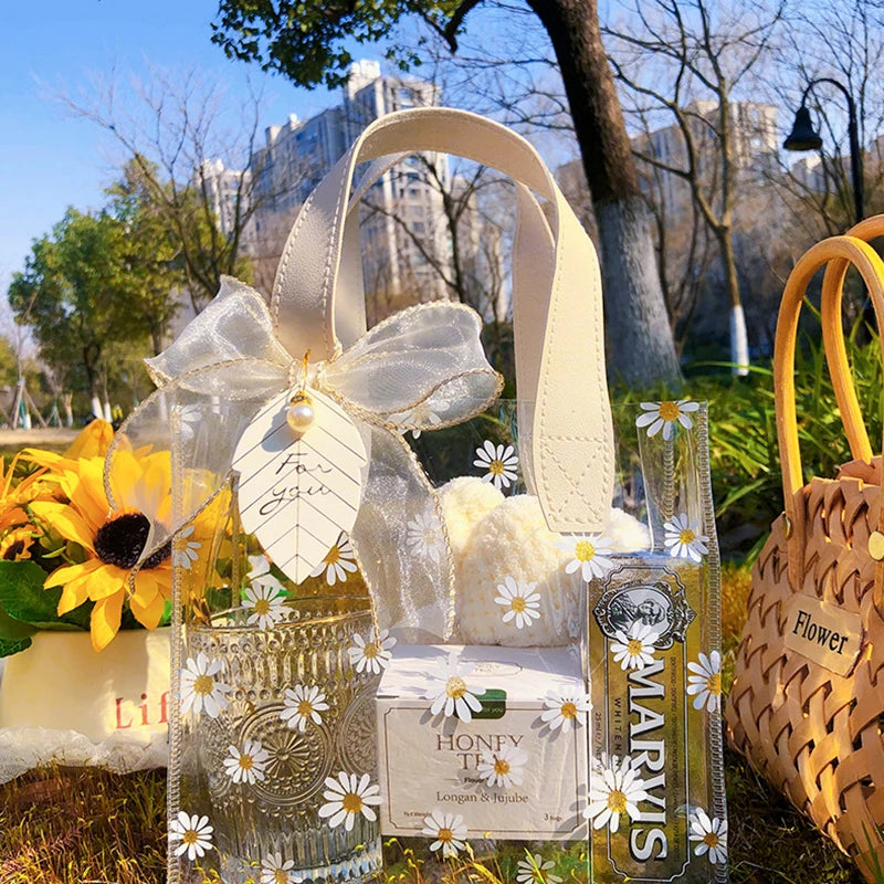 New Fashion Transparent Bag Women Bag Luxury Handbag Fashion Pvc Clear Bag High Quality Handbags Feminina Bucket Crossbody 2024 Oasis Select