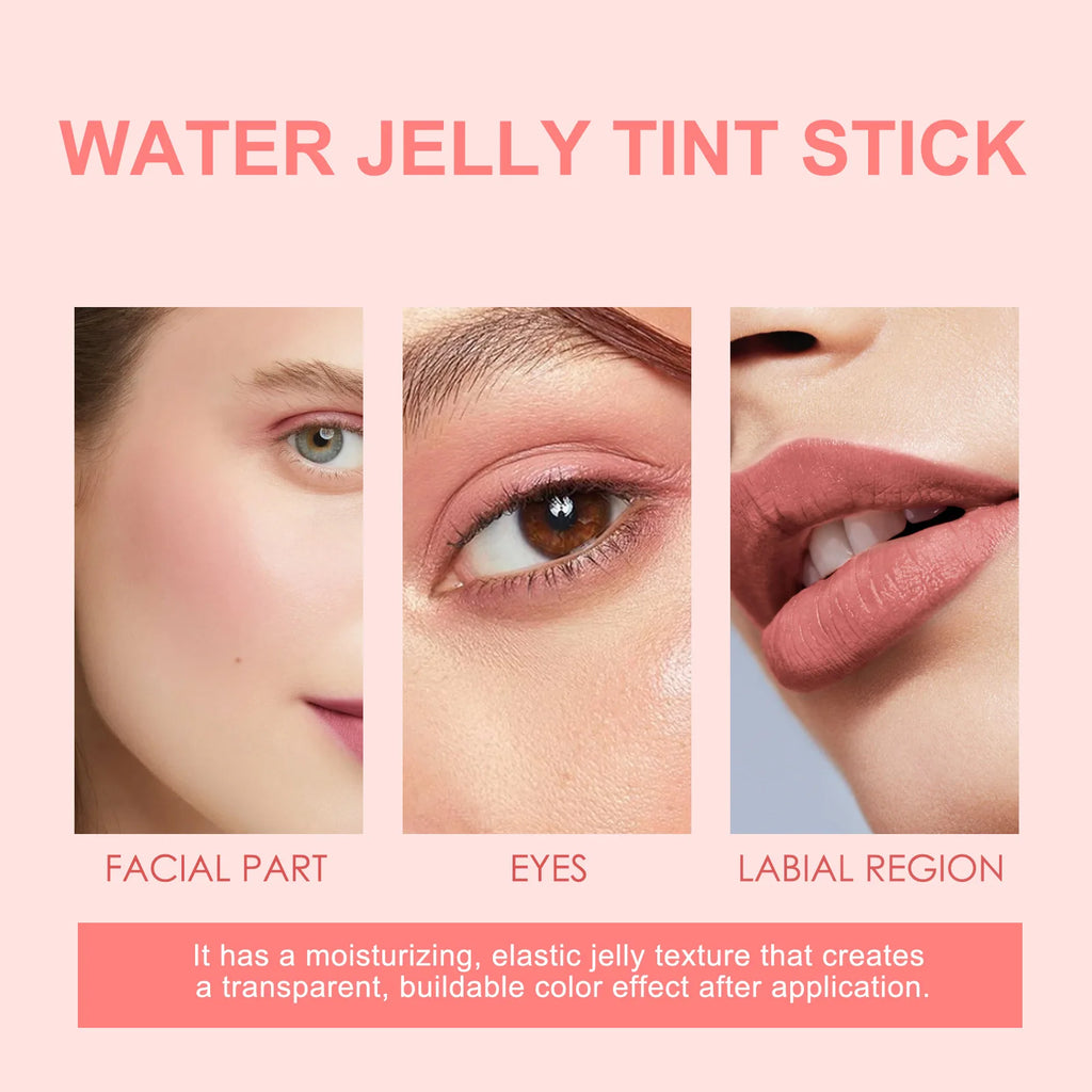 Eelhope 3-in-1 Milk Jelly Tint Blush & Lip Stick | Matte Finish Blush & Lip Tint Stick Oasis Select