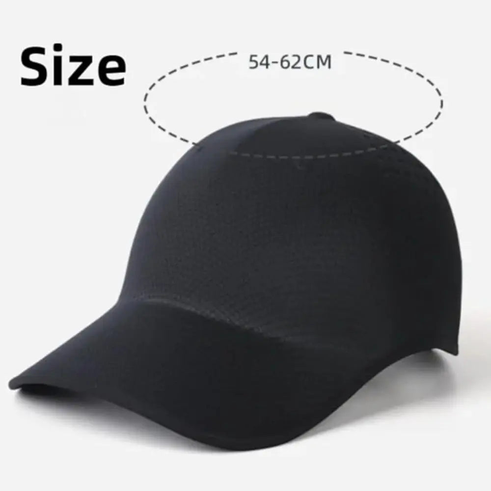 New Design Seamless Baseball Cap Quick Drying Lightweight Sports Hat Packable Breathable Visor Cap Oasis Select