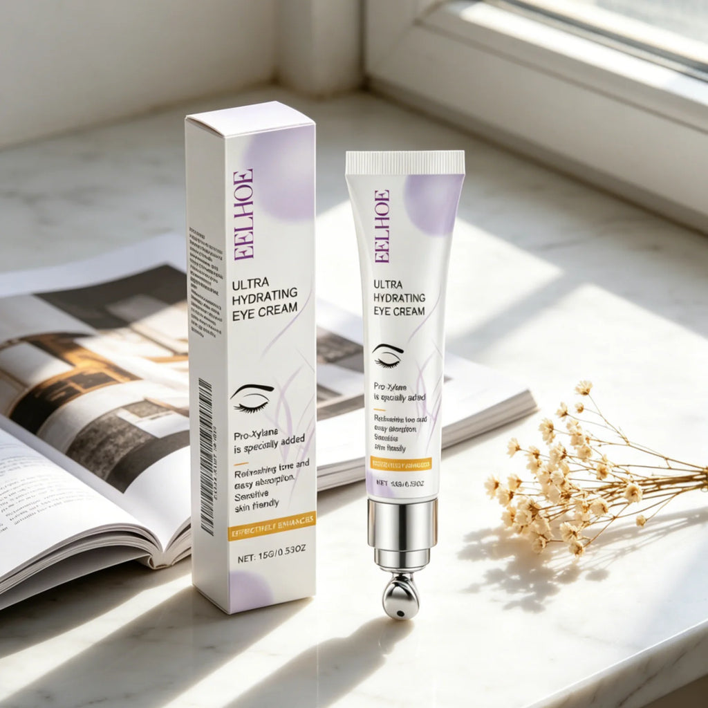 EELHOE Ultra Hydrating Eye Cream Deep Nourishing Reduce Fine Lines Eliminate Puffiness Anti Aging Fast Absorbing Eye Moisturizer Oasis Select