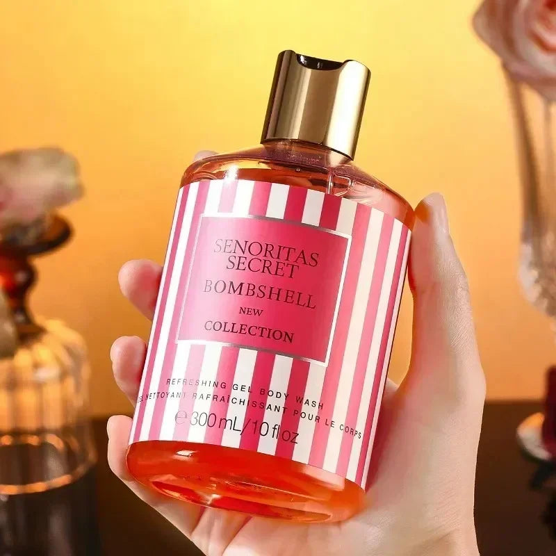 Sweet Body Wash 300ml Fragrance Shower Gel Lasting Fragrance Moisturizing&oil Controlling Deep Cleaning Body Cleanser Oasis Select