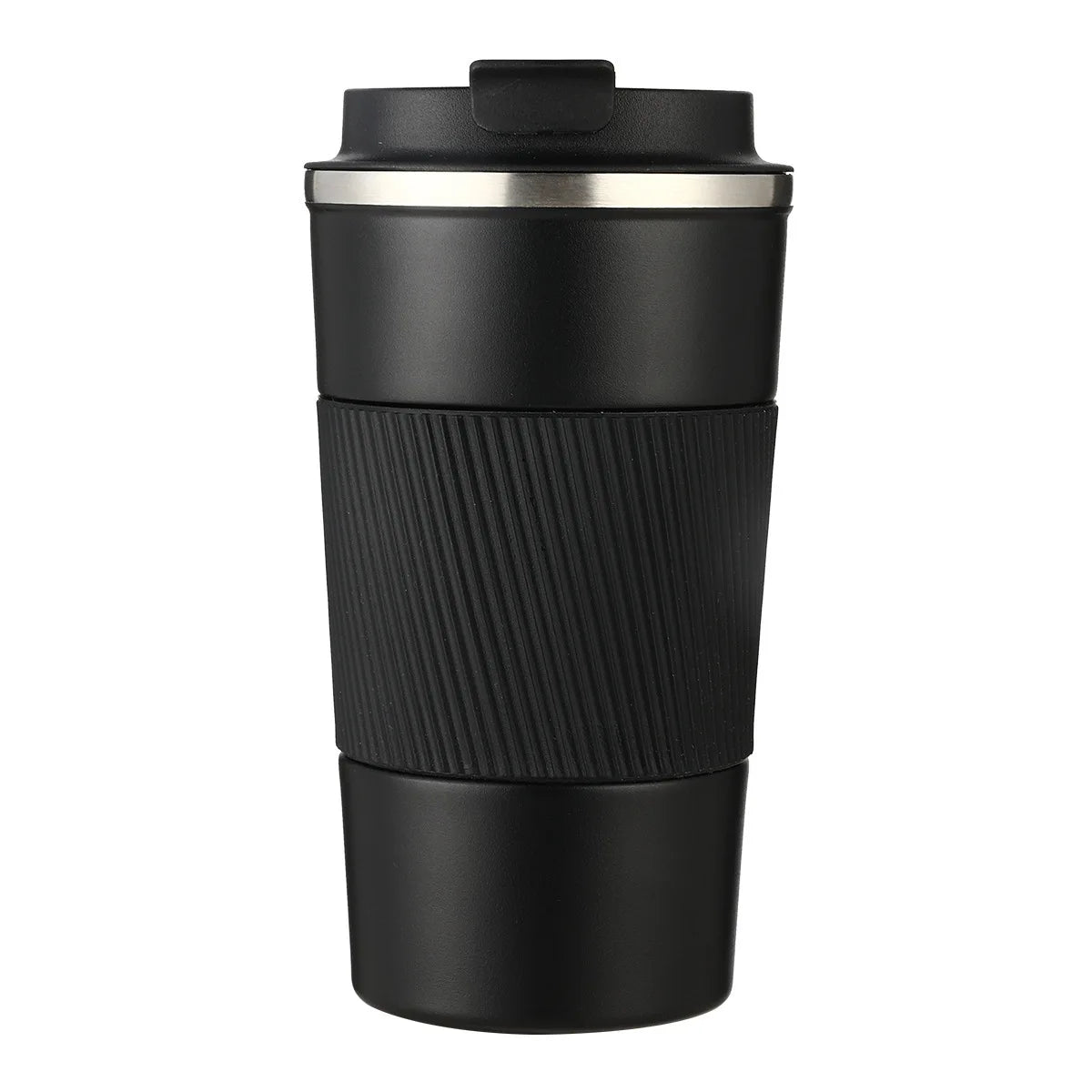 380/510ML Stainless Steel Travel Mug, Double-Walled Vacuum Cup, Ideal for Hot and Cold Beverages, Gym, and Car Use Holiday Gift Oasis Select Black 380ml