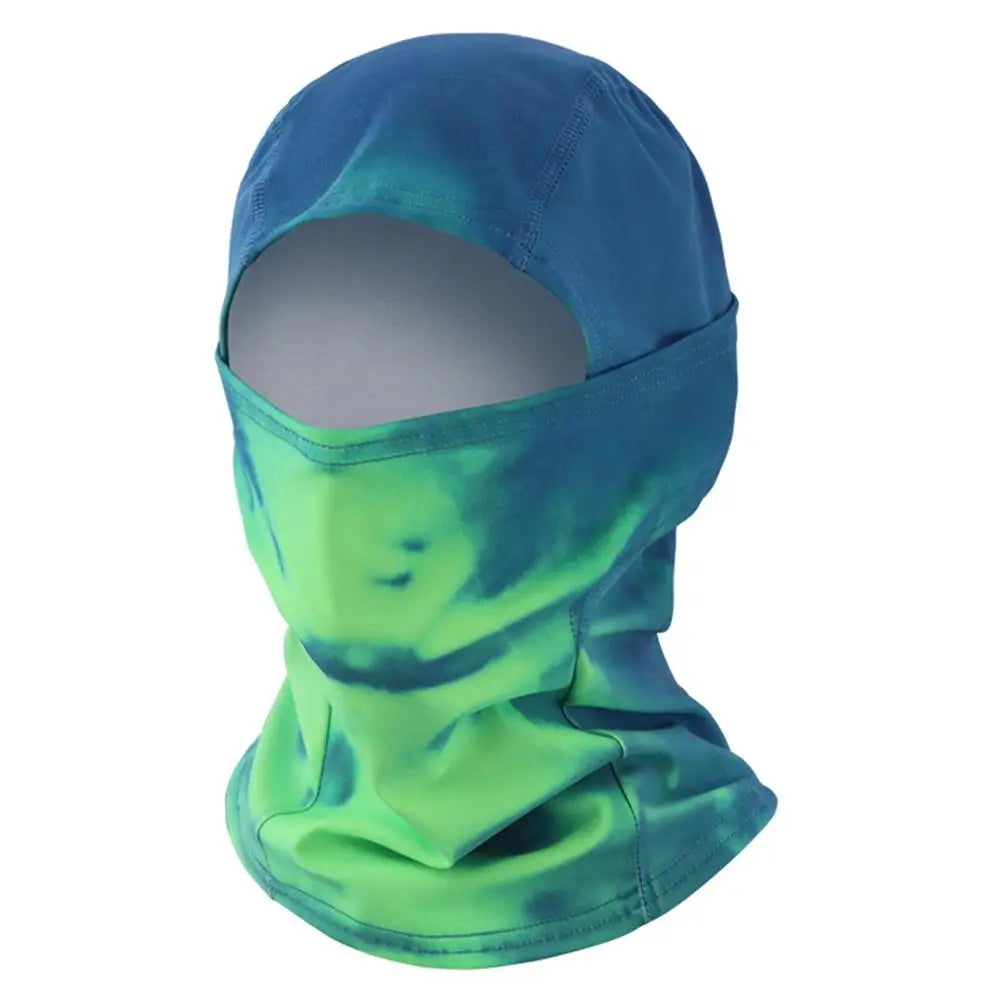NEW Winter Warmth Temperature Sensitive Breathing Color Changing Balaclava Mask Outdoor Headgear Gradient Color Changing Thermal Oasis Select D