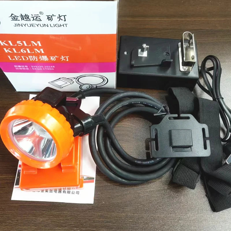 IP68 LED Headlamp – 80Hr Waterproof Mining & Fishing Light