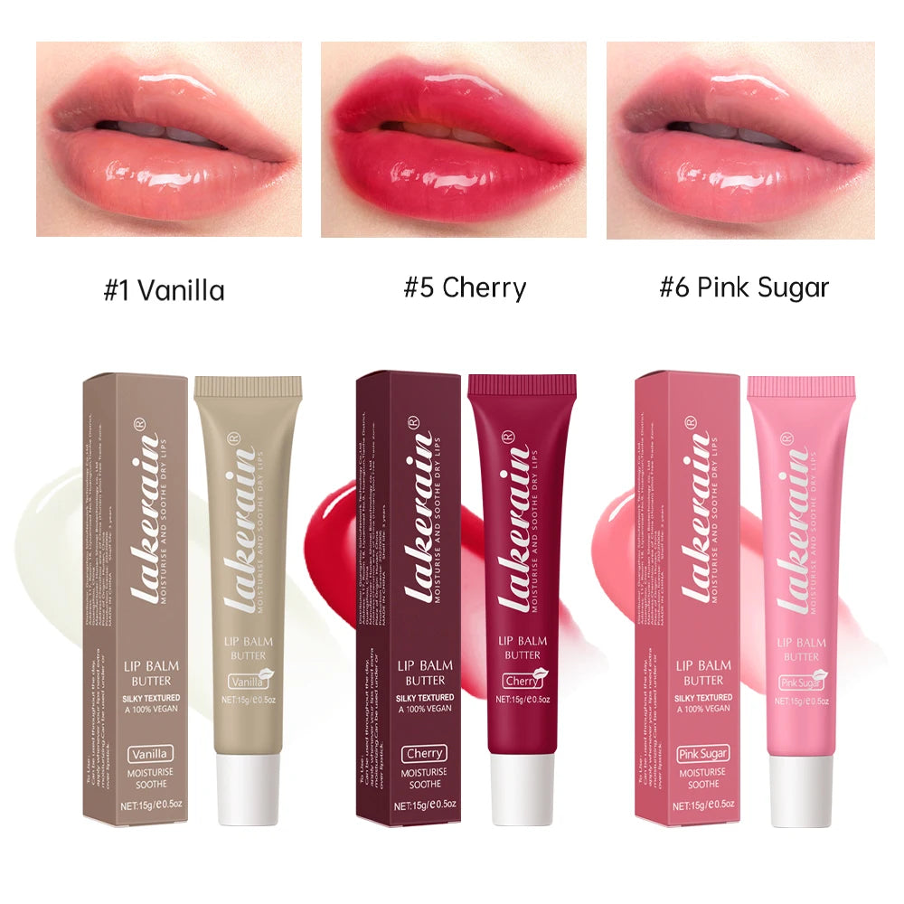 3pcs/Kit Butter Moisturizing Lip Gloss Oil Jelly Lipgloss Liquid Lipstick Lip Tint Brown Sugar Crystal Lip Balm Oasis Select 156