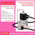 Lectric Solenoid ValveDN15/20/25 1/2" 3/4" 1" Energy Saving Non Heating Normally Closed Pneumatic Water Oil Air AV220V DC24V Oasis Select 2W15 DN15 AC220V Energy-saving model