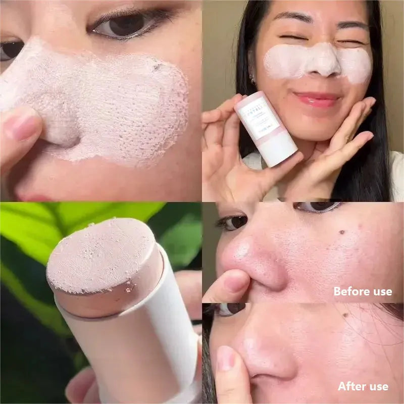 Pink Himalayan Mud Stick Mask – Pore Cleansing & Brightening