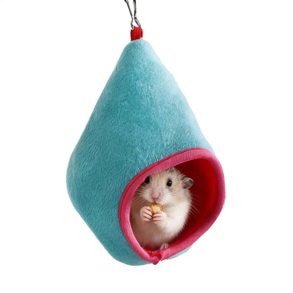 Ferret Hammock for Cage Hangable Hedgehog Nest Hamster Squirrel Hammock for Enrichment Relaxing Sleeping Indoor Outdoor Tiny Pet Oasis Select