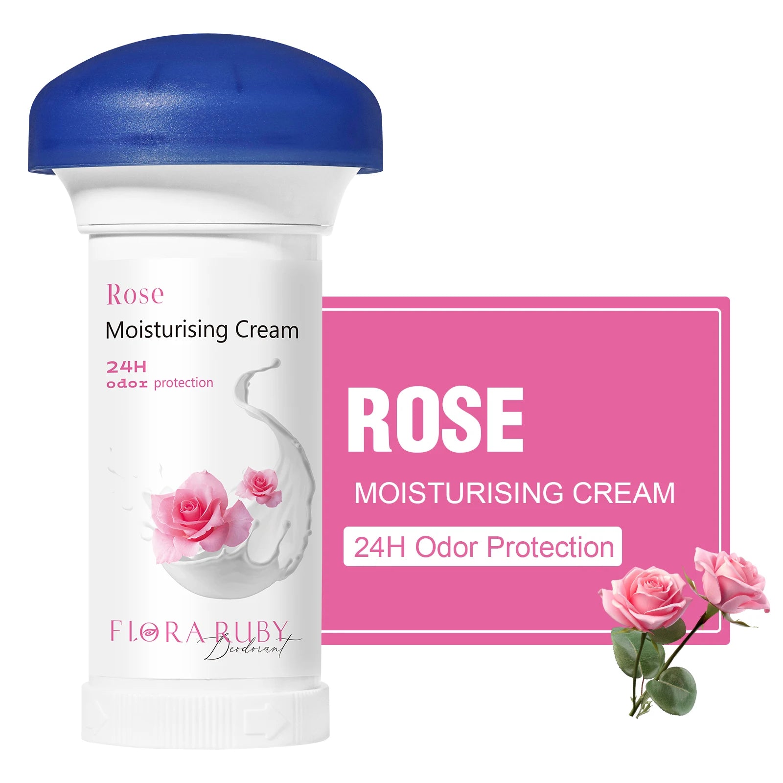 Body Odor Remove Cream Underarm Bad Smell Sweating Removal Armpit Refreshing Antiperspirant Lasting Aroma Deodorant Body Care Oasis Select Rose