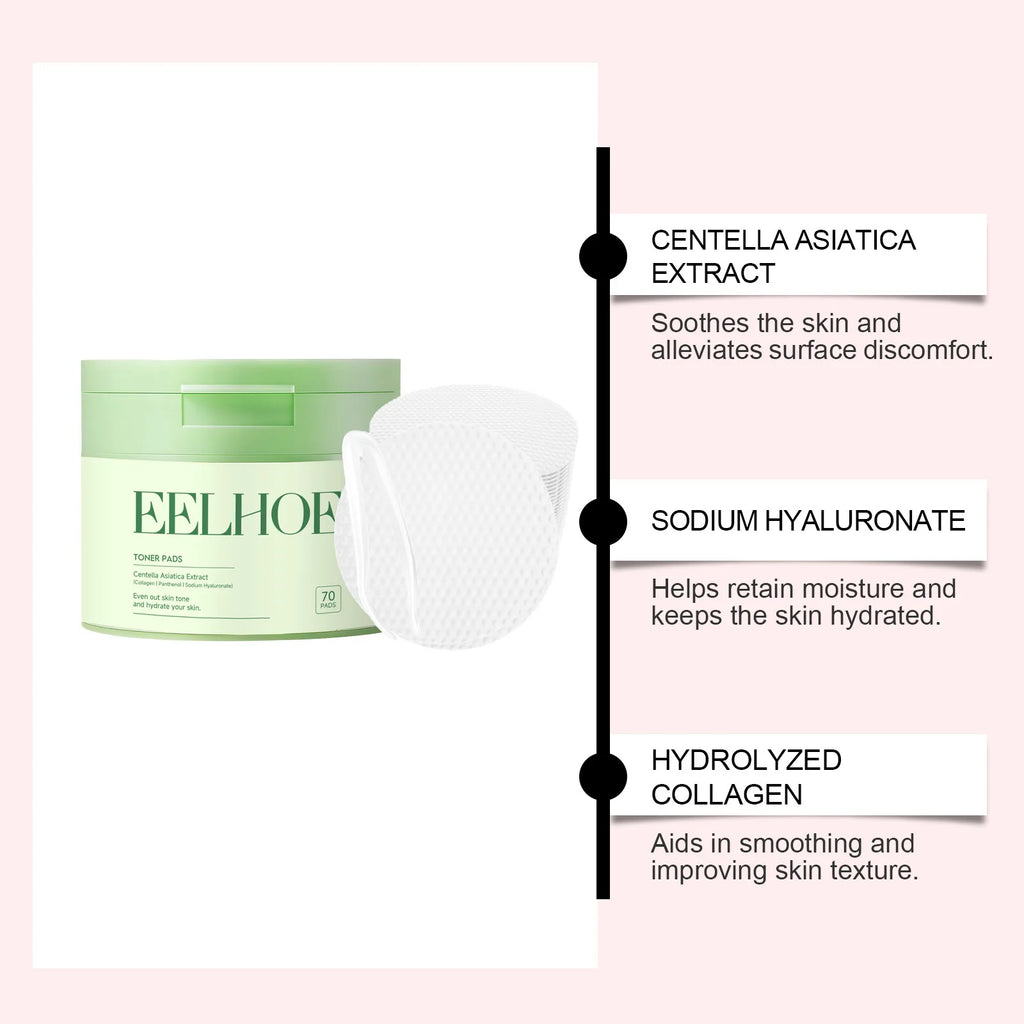 Eelhoe Daily Facial Toner Pads – Hydrating & Soothing Skincare