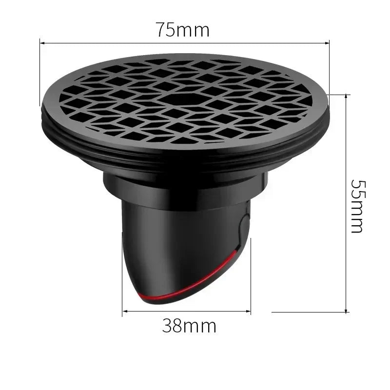 1PCS Deodorant Drain Core Toilet Insect-proof Anti-odor Floor Drain Cover Shower Sewer Hair Strainer for Bathroom Accessories Oasis Select