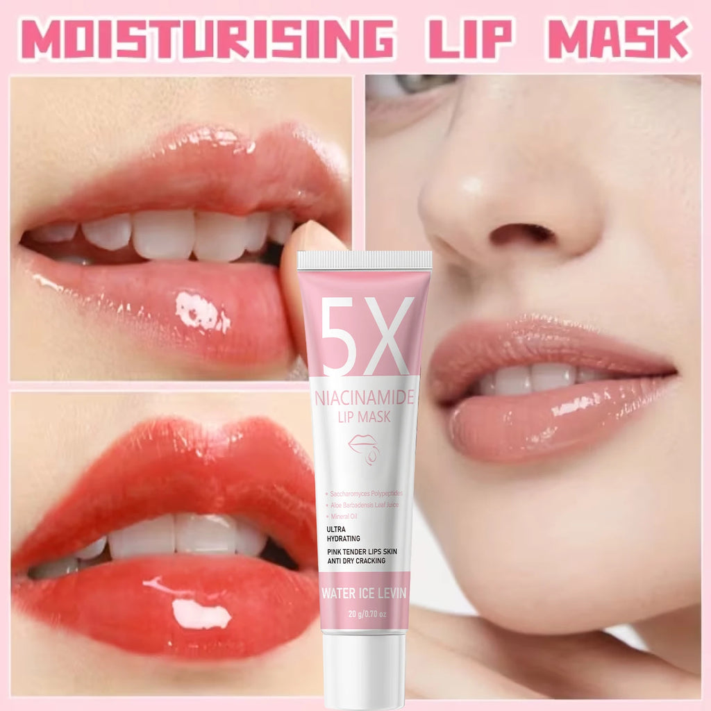 5X Niacinamide Lip Mask – Hydrating Anti-Crack with Aloe Hydrating Lip Mask Oasis Select