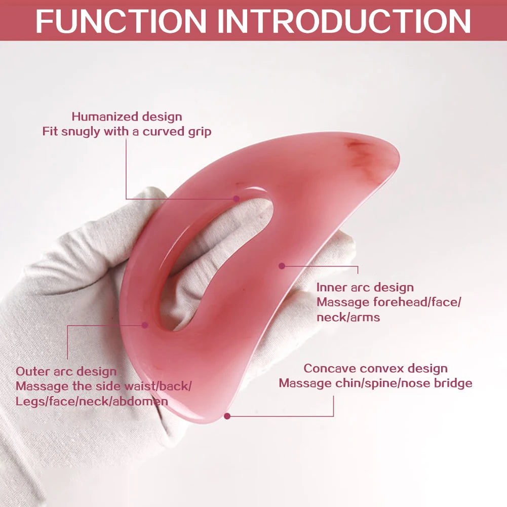 Gua Sha Full Body Massage Scraping Tool – Neck, Back & Legs