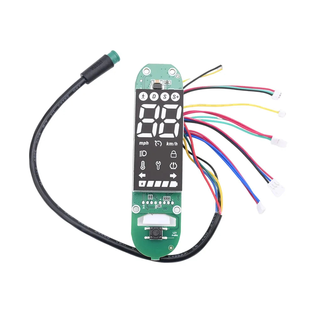 For Xiaomi For MI4 Ultra Electric Scooter TurnSignal Display Circuit Board Replacement Dashboard 10x3x2cm Green Oasis Select A
