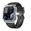 GPS Smartwatch Sports Fitness Outdoors Smart Watch 3ATM Waterproof 1.83" Music Blue Tooth Call LED Flashlight Heart Rate Health Oasis Select SVBKS