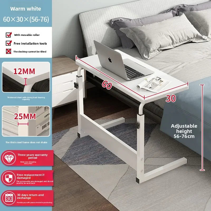 Multi-functional Computer Desk Bedside Table Mobile Lifting Small
