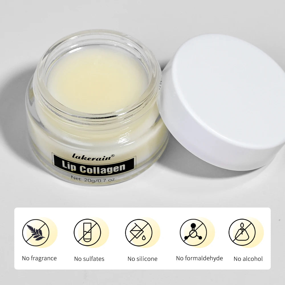 Collagen Lip Mask Moisturizing Hydrating Dry Lips Smooth Fine Lines Increase Lip Vibrancy And strengthen Barrier Lips Skin Care Oasis Select