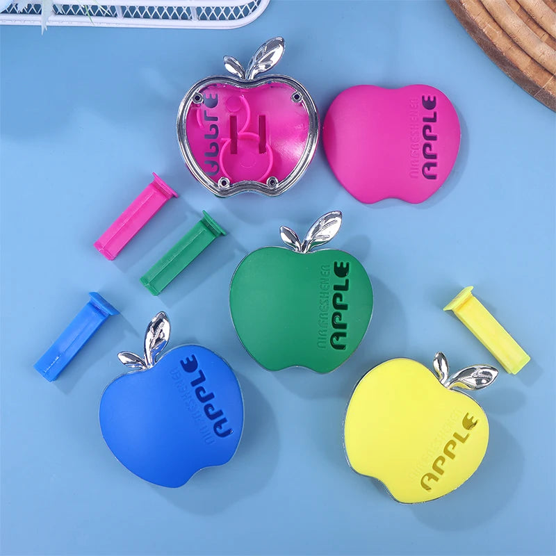 1-Piece Apple-Inspired Car Scent Freshener - Boasting a Unique Ventilation Clip Design Oasis Select