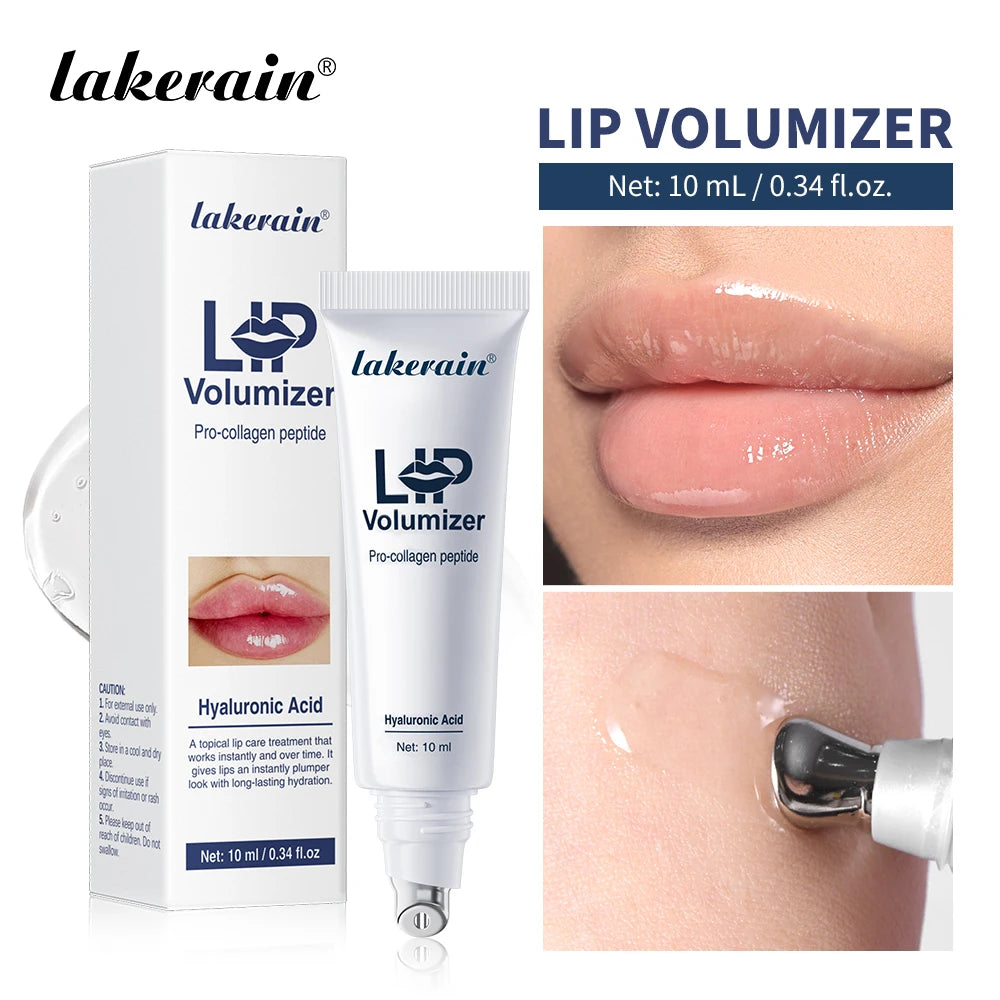 Hyaluronic Acid Lip Enriching Essence Visibly Plumping Deeply Hydration Clear Lip Contour Reduce Fine Lines Lip Volumizer Oasis Select Lip Volumizer