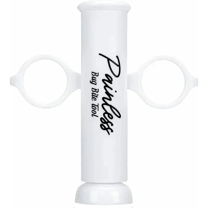 Suction Tool, Remover - Bug Bites And Bee/Wasp Stings, Natural Insect Bite Relief, Chemical Free Single Oasis Select WZ-White