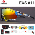 X-TIGER Bicycle Glasses Polarized UV400 Sports Bike Sunglasses Bike Riding Outdoor Sports Glasses Highway Mountain Bike Goggles Oasis Select X-YJ-EXS11-3