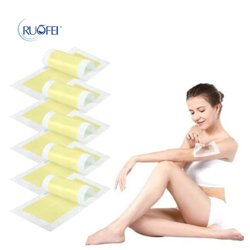 10-Pack Cold Wax Strips for Legs, Underarm & Face | Women Cold Wax Strips Oasis Select