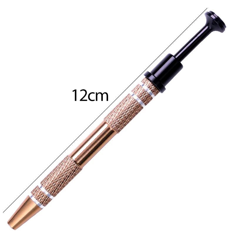 Piercing Ball Grabber Tool Pick Up with 4 Prongs Holder Diamond Claw Tweezers for Small Parts Gems Prong Jewelry Making Tool Oasis Select Coffee