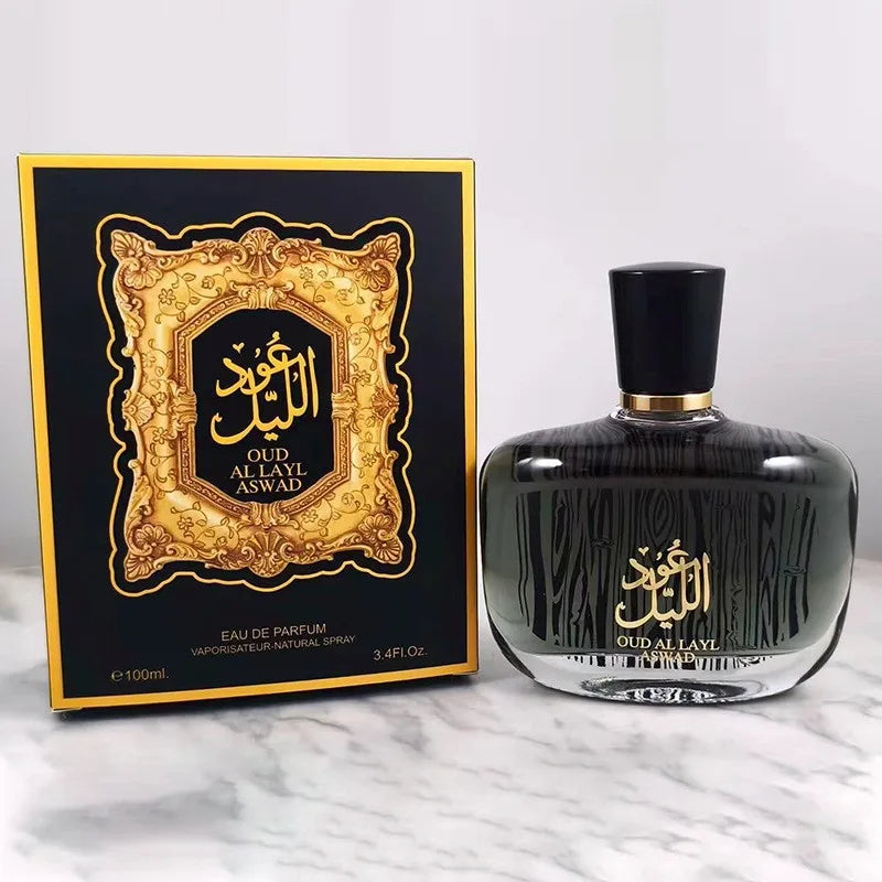 Arabic Sandalwood Perfume Classic Agarwood & Irresistible Musk Fragrance Elegant Charming Woody Eau De Parfum For Men Oasis Select A BLACK 100ml