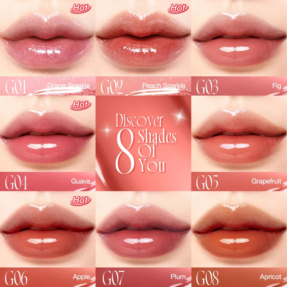 O.TWO.O Mirror Lip Gloss – High-Shine, Long-Lasting Color