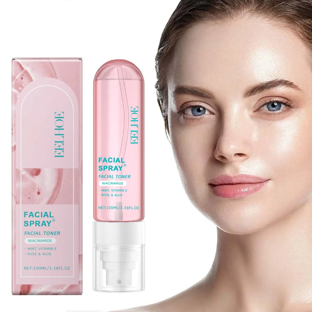 Niacinamide Toner Spray Moisturizing Brightening Facial Skin Care Improve Dullness Even Skin Tone Hydrating Smoothing Skin Oasis Select