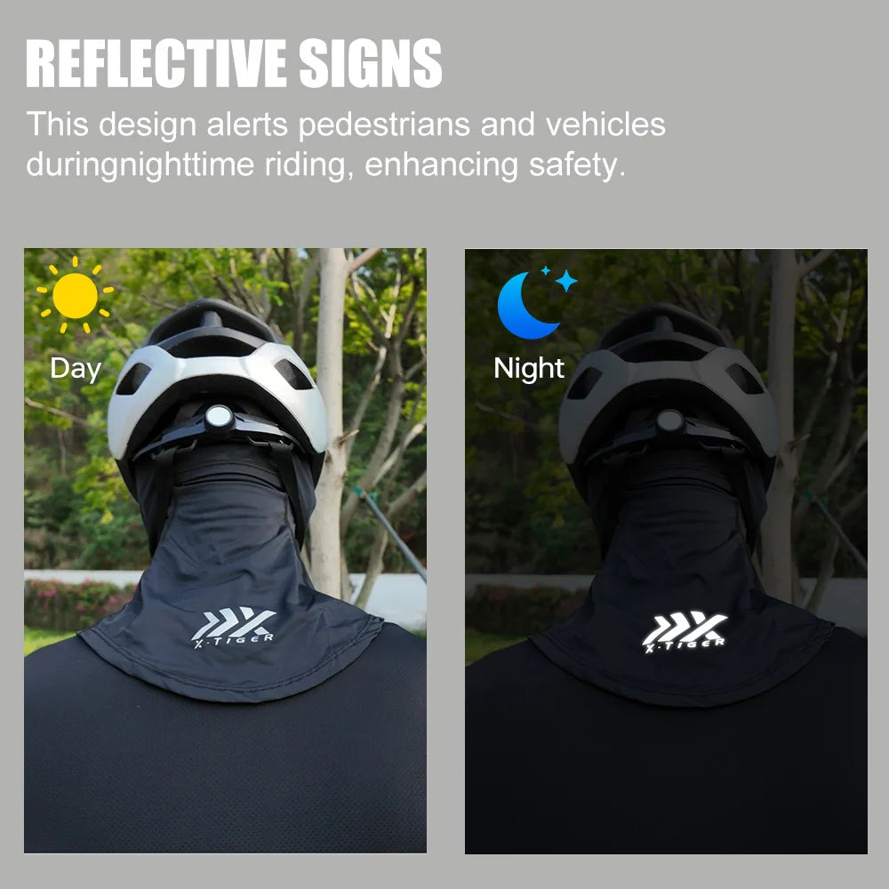 X-TIGER Balaclava Men Women Sun/UV Protection Breathable Cycling Mask Long Neck Covers Windproof Motorcycle Mask bicycle Scarf Oasis Select