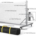 High-quality, Removable Ball-stop Net; Heavy-duty Adjustable Net with Lockable Wheels Oasis Select Option
