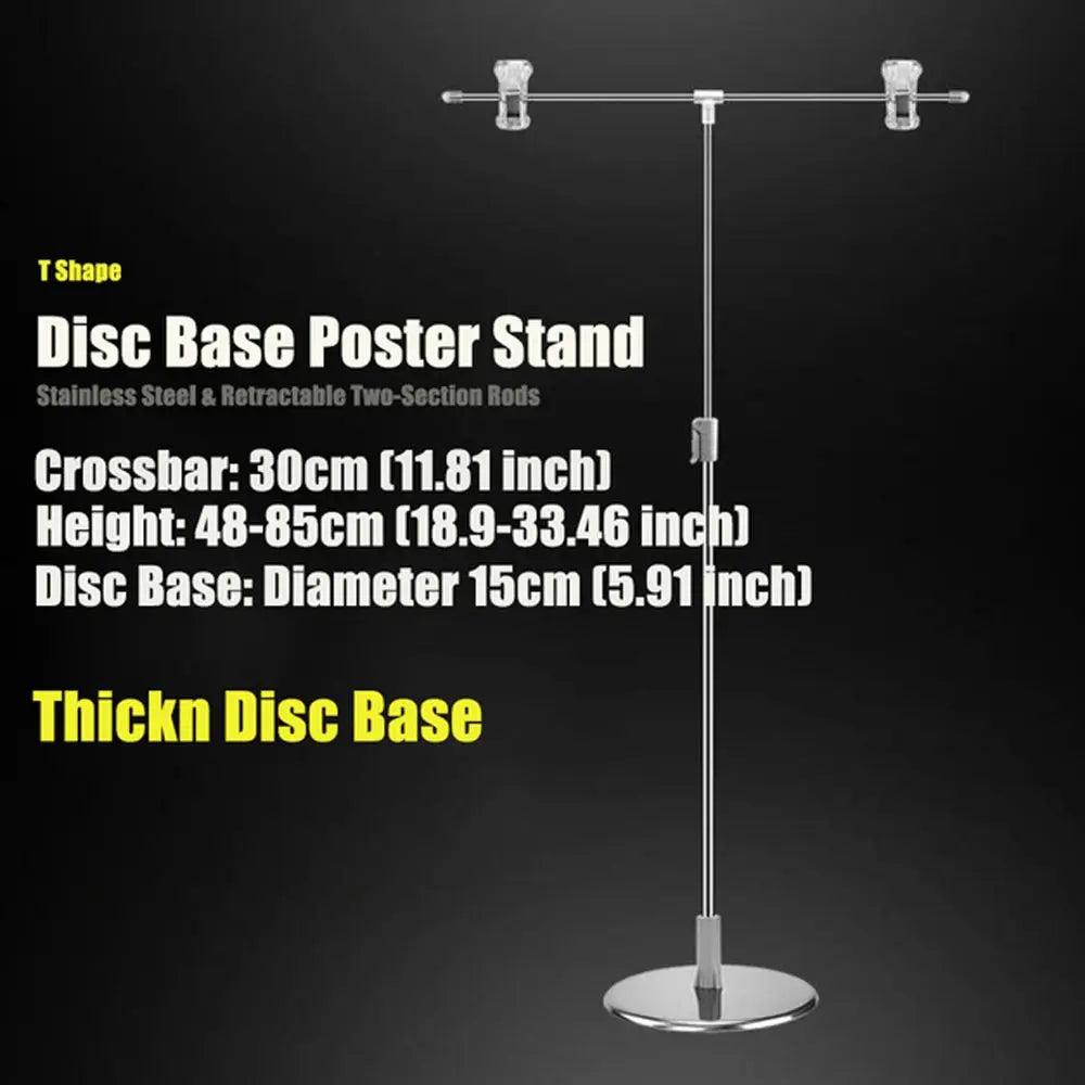 Photography Photo Backdrop Stands Adjustable T-Shape Background Frame Support System Stands With Clamps for Video Studio Oasis Select T-Shape
