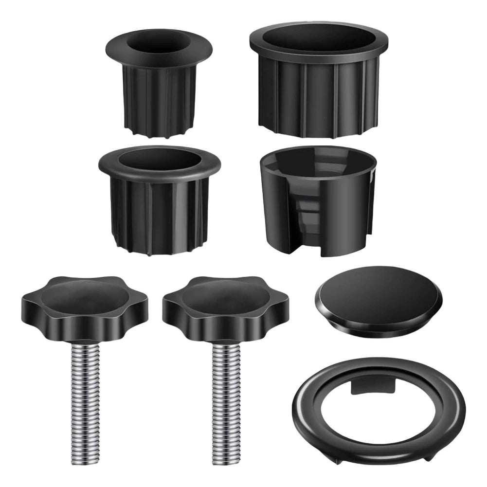 Patio Umbrella Base Bracket Kit – Pipe Sleeve & M8 Bolts
