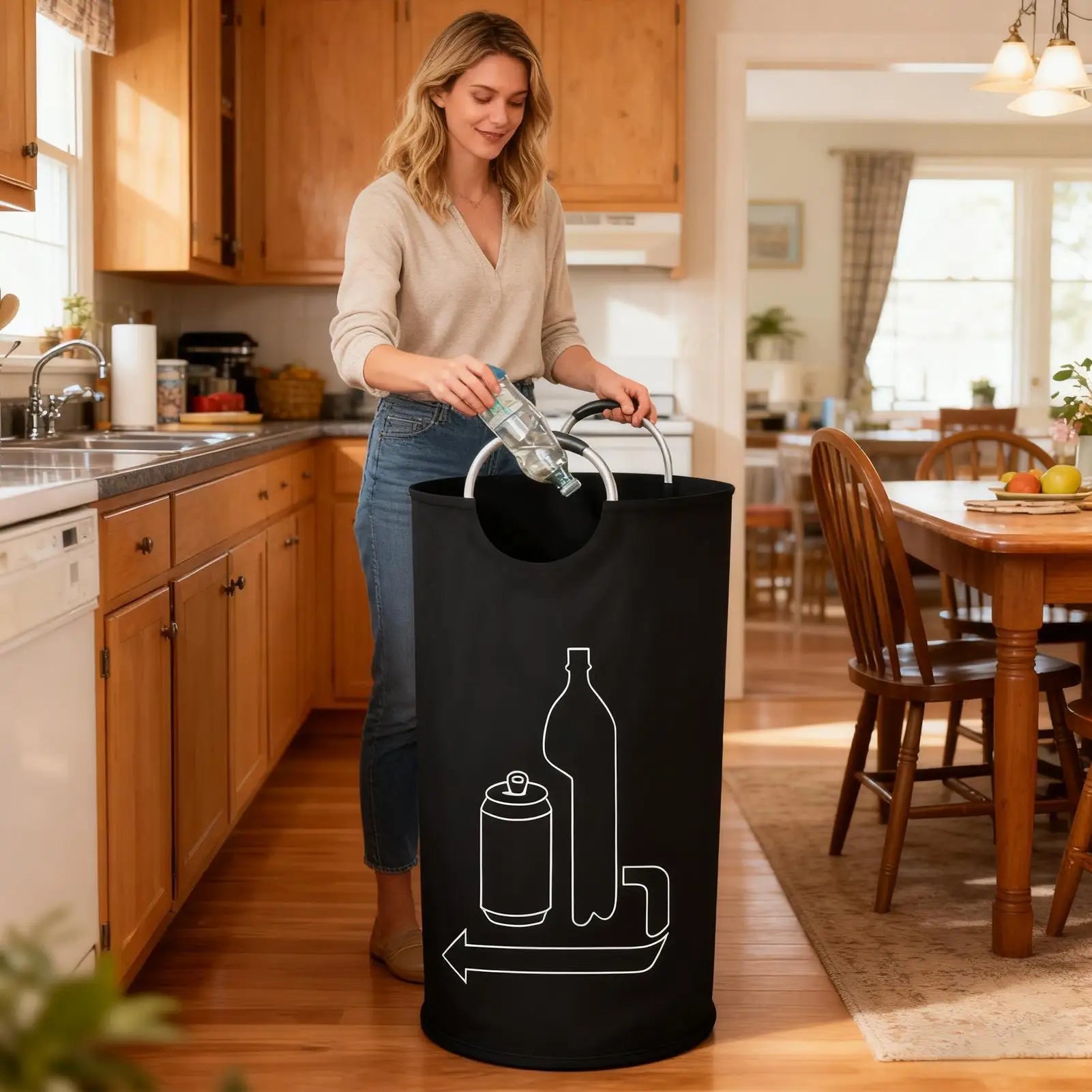 deposit bottle collection container deposit bottle storage unit empty bottle collection bag empty bottle glass bottle storage Oasis Select