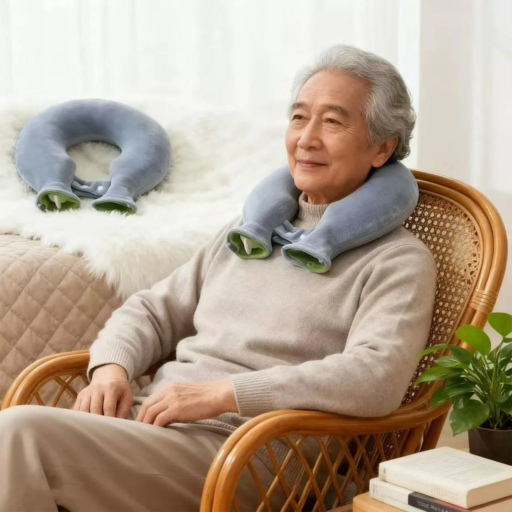 Winter Neck Heating Pad, U-Shaped Hot Water Bag, Water-Filled Neck And Shoulder Protector, Hot Water Bag Calentador de pies Oasis Select