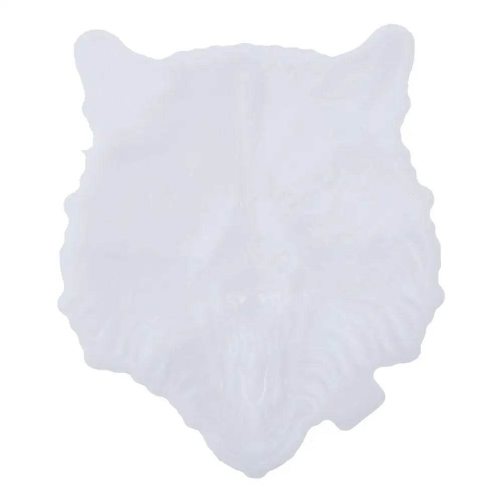 1PC Wolf Head Resin Mould 3D Silicone Mould Epoxy Resin Casting Mould for DIY Craft Making Home Desktop Decoration Oasis Select