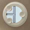 Stainless Steel Baby Suction Plate – BPA-Free, 9-Inch Baby Suction Plate Oasis Select Grey 9 inch