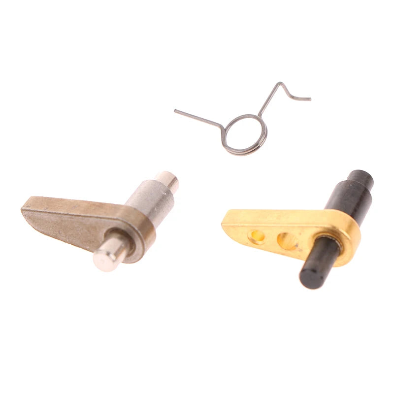 Wholesale 1Set CNC 303 Stainless Steel Anti-Reverse Latch Safety Lever Latch Car Anti-Reverse Tooth Auto Parts Accessories Oasis Select