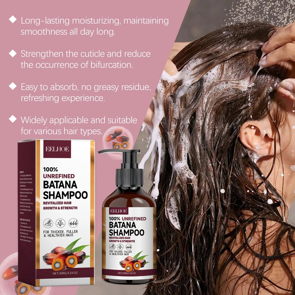 Bataná Oil Shampoo – Moisturizing, Nourishing & Frizz Control