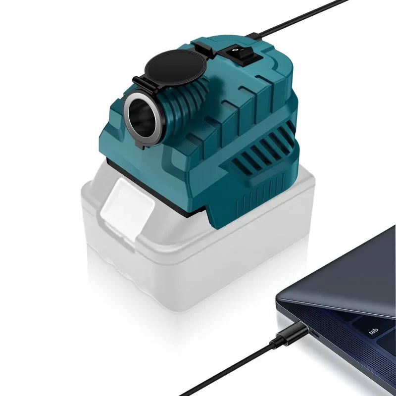 For Makita 18V Battery To 12V 240W Power Adapter for Car Fridge Cigarette Lighter Port Buck Converter Regulator Tool Accessory Oasis Select