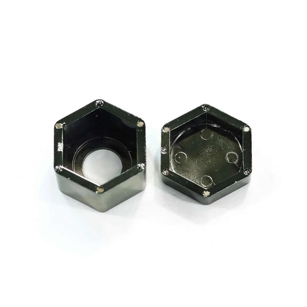 Plastic Magnetic Chalk Case for Hexagonal Billiards Chalk - Holder Designed to Secure Chalk for Easy Use and Transport Oasis Select