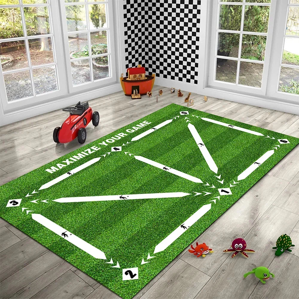 Soccer ball control training mat | Stable and silent rubber base | Digital Guidance Design | Improve ball sense, daily training Oasis Select WHITE