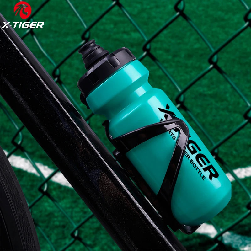 X-TIGER 650ml Cycling Water Bottle Mountain Road Bicycle Squeeze Cup Outdoor Sports Portable Water Cup Cycling Equipment Oasis Select