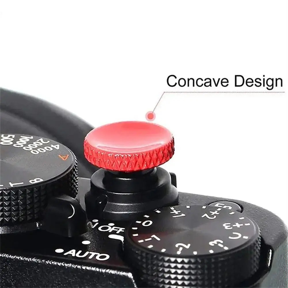 1pcs Copper Concave Soft Shutter Release Button for Fu-jifilm X100 SLR Leica Nikon So-ny Rolleiflex Minolta Olympus Camera Parts Oasis Select