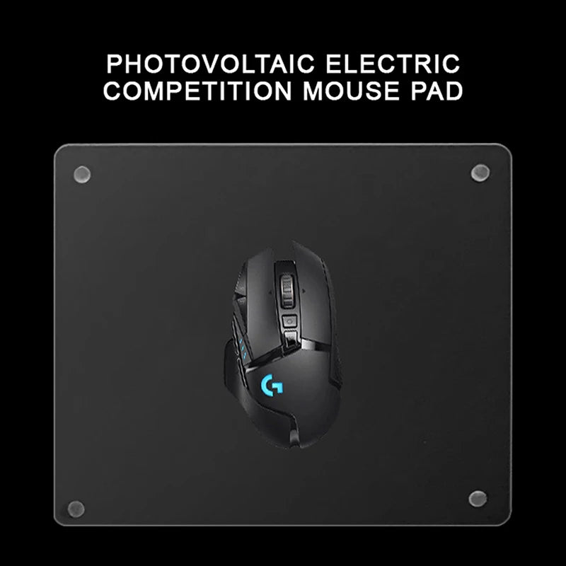KOQZM Glass Gaming Mouse Pad | Water-Resistant Esports Mat